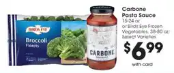 Dillons Carbone Pasta Sauce offer