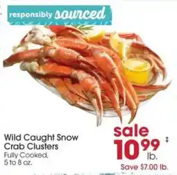Giant Eagle Wild Caught Snow Crab Clusters offer