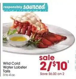 Giant Eagle Wild Cold Water Lobster Tails offer