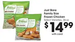 Smith's Just Bare Family Size Frozen Chicken offer