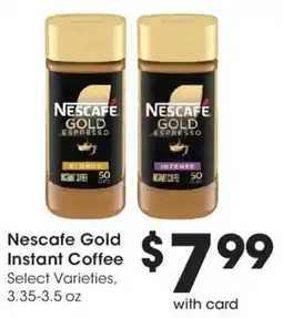 Smith's Nescafe Gold Instant Coffee offer