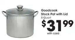 Smith's Goodcook stock pot with lid offer
