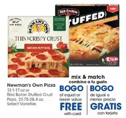 Smith's Newman's Own Pizza offer