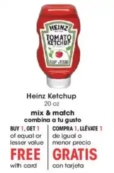 Smith's Heinz Ketchup offer