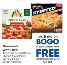 Dillons Newman's Own Pizza offer