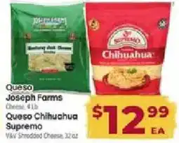 Cardenas Queso Joseph Farms Cheese offer