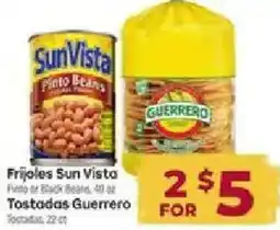 Cardenas Frijoles Sun Vista or Tostadas Guerrero offer