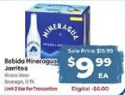 Cardenas Bebida Mineraagua Jarritos Mineral Water offer
