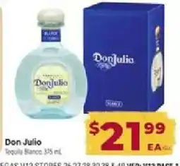 Cardenas Don Julio Tequila Blanco offer
