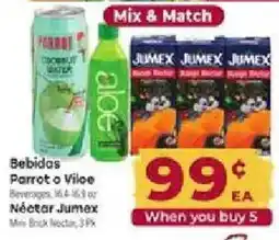 Cardenas Bebidas Parrot o Vilo Beverages offer