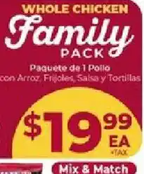 Cardenas Whole Chicken Family Pack offer