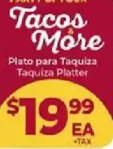 Cardenas Tacos More Taquiza Platter offer
