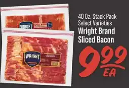 IGA Wright Brand Sliced Bacon offer
