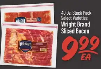 Wright Brand Sliced Bacon