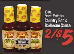 IGA Country Bob's Barbecue Sauce offer