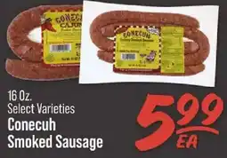 IGA Conecuh Smoked Sausage offer
