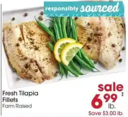 Giant Eagle Fresh Tilapia Fillets offer