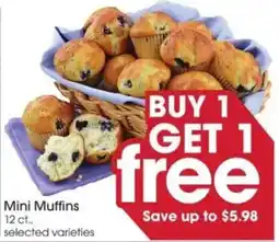 Giant Eagle Mini Muffins offer