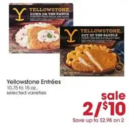 Giant Eagle Yellowstone Entrées offer