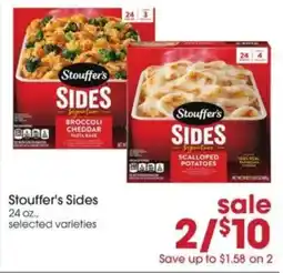 Giant Eagle Stouffer's Sides offer