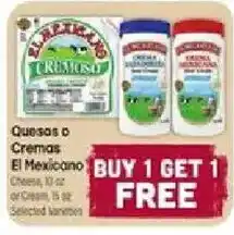 Cardenas El Mexicano Quesas or cremas offer
