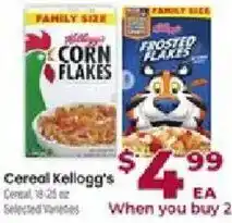 Cardenas Kellogg's Corn Flakes offer