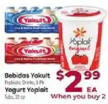 Cardenas Yakult Probiotic Drinks offer
