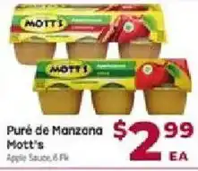 Cardenas Mott's Apple Sauce offer