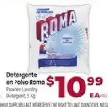 Cardenas Roma Powder Laundry Detergent offer