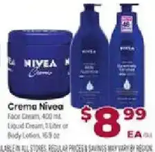 Cardenas Nivea Crema offer