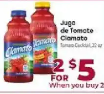 Cardenas Clamato Tomato Cocktail offer