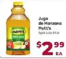 Cardenas Mott's Apple Juice offer