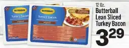 IGA Butterball lean sliced turkey bacon offer