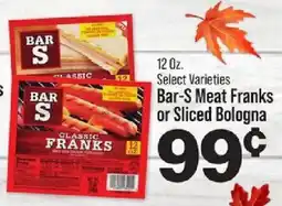 IGA Bar-s meat franks or sliced bologna offer