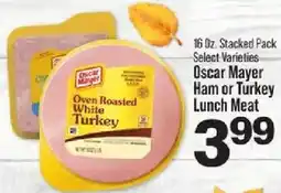 IGA Oscar Mayer Ham or Turkey Lunch Meat offer
