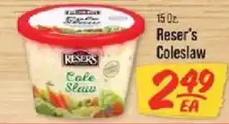 IGA Reser's Coleslaw offer