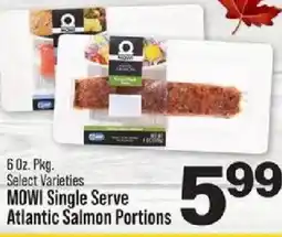 IGA Mowi Single Serve Atlantic Salmon Portions offer