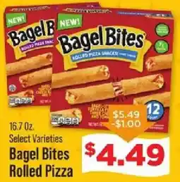 IGA Bagel Bites Rolled Pizza offer