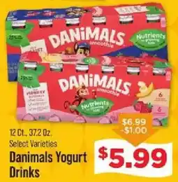 IGA Danimals Yogurt Drinks offer