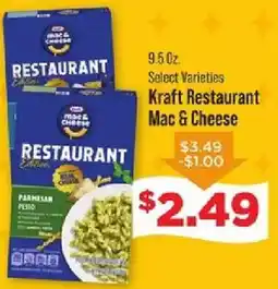 IGA Kraft Restaurant Mac & Cheese offer