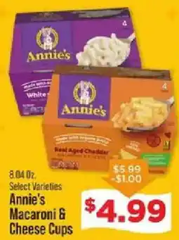 IGA Annie's Macaroni & Cheese Cups offer