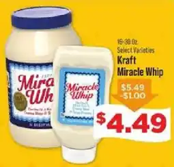 IGA Kraft miracle whip offer