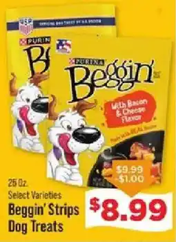 IGA Purina Beggin' Strips Dog Treats offer