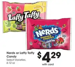Smith's Nerds or Laffy Taffy Candy offer