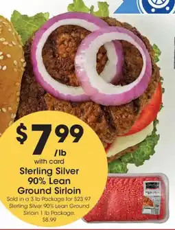 Dillons Sterling Silver Ground Sirloin offer