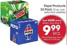 Giant Eagle Pepsi Products offer