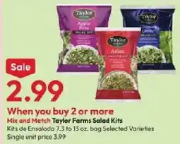 Stater Bros Taylor Farms Salad Kits offer