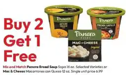 Stater Bros Panera Bread Soup offer