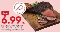 Stater Bros Fresh Beef Loin Tri Tip Roast offer