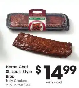 Smith's Home Chef St. Louis Style Ribs offer